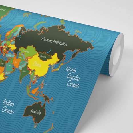 CARTA DA PARATI – MAPPA ELEGANTE - CARTA DA PARATI MAPPE - CARTA DA PARATI