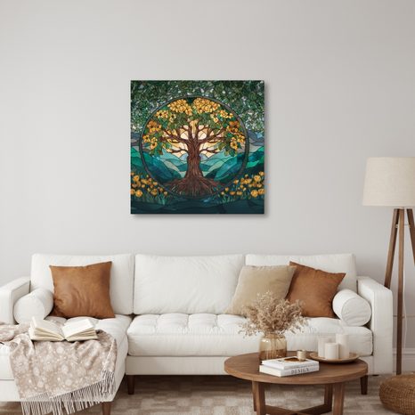 WANDBILD MAGISCHER BAUM DES LEBENS - BILDER BÄUME DES LEBENS - BILDER