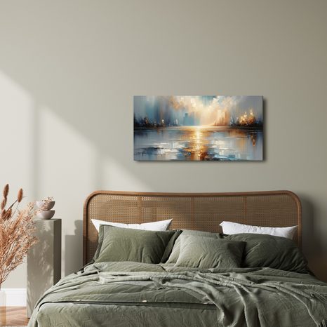 OBRAZ ODRAZ SVĚTLA - ABSTRAKTNÍ OBRAZY - OBRAZY