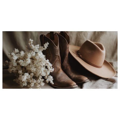 OBRAZ RUSTIKÁLNÍ ELEGANCE S KVĚTINAMI - OBRAZY ZÁTIŠÍ - OBRAZY