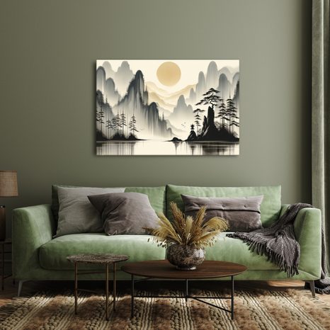 OBRAZ TICHO HOR - OBRAZY HORY - OBRAZY