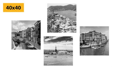 ΣΕΤ ΕΙΚΌΝΩΝ ΑΣΠΡΌΜΑΥΡΑ ΤΟΠΊΑ - ΣΎΝΟΛΟ ΠΊΝΑΚΕΣ - ΠΊΝΑΚΕΣ