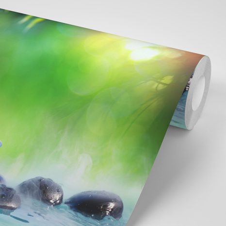 SELBSTKLEBENDE TAPETE HARMONIE IM ZEN-GARTEN - SELBSTKLEBENDE TAPETEN - TAPETEN