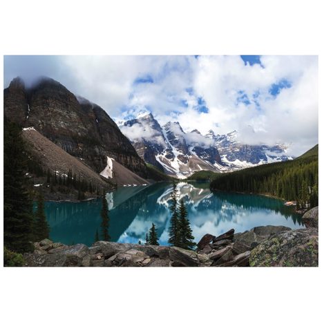 CARTA DA PARATI – SPLENDIDO PAESAGGIO MONTANO - CARTA DA PARATI NATURA - CARTA DA PARATI