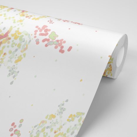 WALLPAPER ABSTRACT CELLS ON A WHITE BACKGROUND - ABSTRACT WALLPAPERS - WALLPAPERS