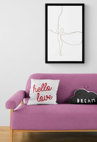 PLAKÁT ELEGANCE BALETKY - MOTIVY Z NAŠÍ DÍLNY - PLAKÁTY