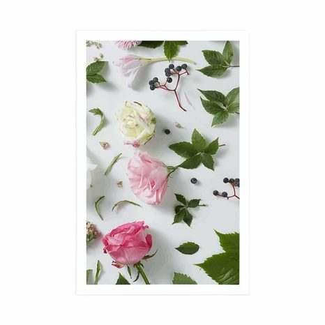 AFFICHE – NATURE MORTE MAGNIFIQUE DE FLEURS - NATURE MORTE - AFFICHES