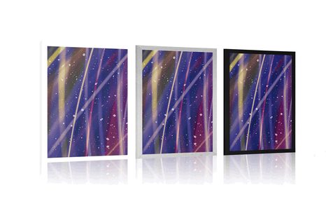 PLAKÁT ROMANTICKÁ ABSTRAKCE - ABSTRAKTNÍ A VZOROVANÉ - PLAKÁTY