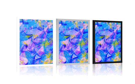 PLAGÁT PASTELOVÉ ABSTRAKTNÉ UMENIE - ABSTRAKTNÉ A VZOROVANÉ - PLAGÁTY