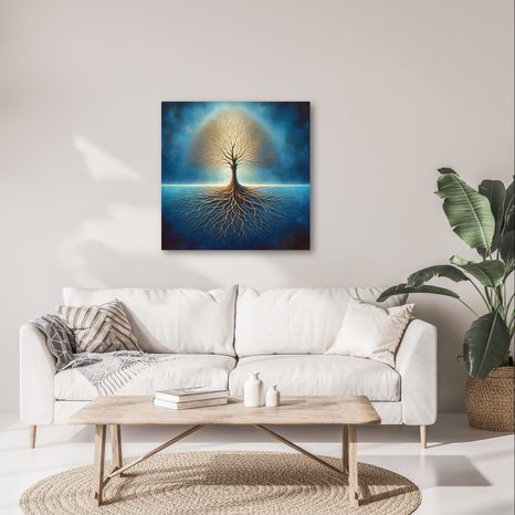 OBRAZ KOŘENY STROMU ŽIVOTA - OBRAZY STROMY ŽIVOTA - OBRAZY