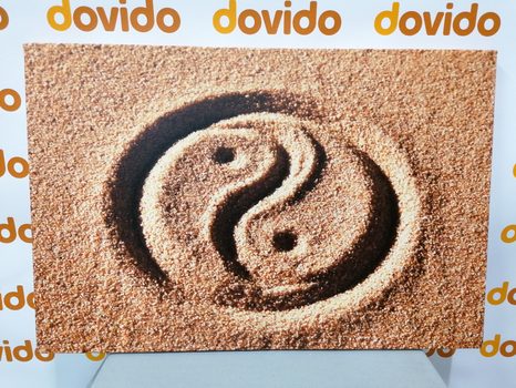 WANDBILD YIN UND YANG - BILDER MIT FENG SHUI-MOTIVEN - BILDER