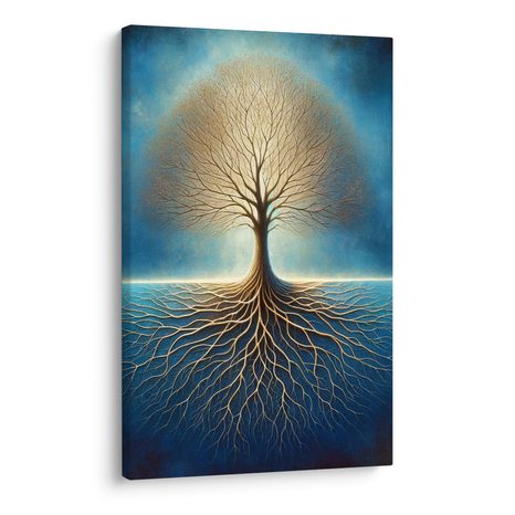 OBRAZ OSAMĚLÝ STROM ŽIVOTA - OBRAZY STROMY ŽIVOTA - OBRAZY