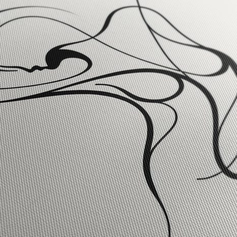 OBRAZ ABSTRAKTNÍ LINIE ŽENY - OBRAZY ŽENY - OBRAZY