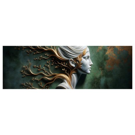 OBRAZ ŽENA S VĚTVEMI JAKO SYMBOLEM RŮSTU - OBRAZY ŽENY - OBRAZY