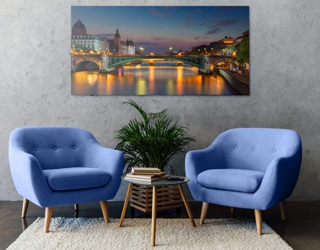 WANDBILD ERSTAUNLICHES PANORAMA VON PARIS - BILDER - 🔥 TOTALAUSVERKAUF