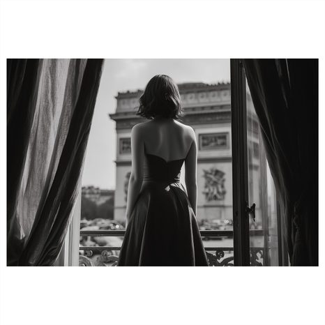 OBRAZ PODMANIVÁ DÍVKA V PAŘÍŽSKÉM BYTĚ - OBRAZY ŽENY - OBRAZY