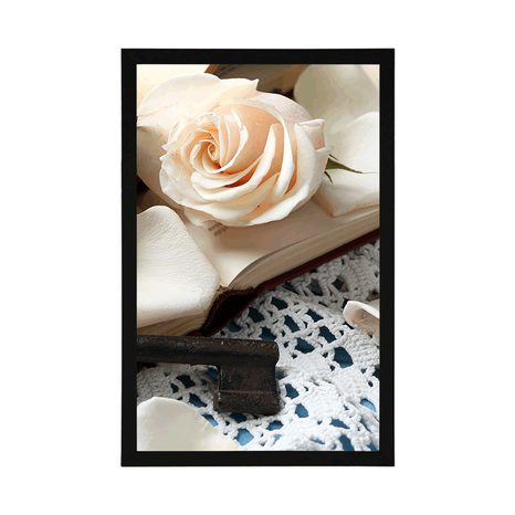 POSTER – NATURA MORTA VINTAGE CON CHIAVE - VINTAGE E RETRÒ - POSTER