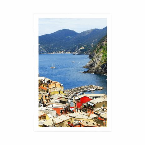 PLAKÁT KRÁSNÉ POBŘEŽÍ ITÁLIE - PŘÍRODA - PLAKÁTY