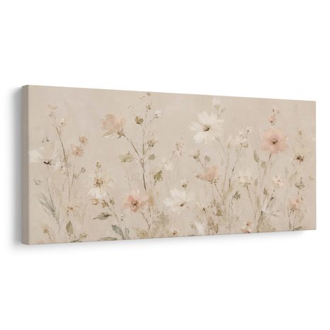 CANVASTAVLA MJUK BLOMSTERKÄNSLA - BLOMTAVLOR - TAVLOR
