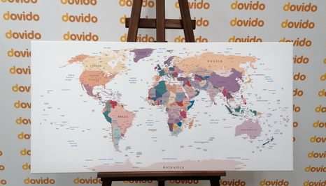 TABLOU HARTA CU DENUMIRI - TABLOURI CU HĂRȚI - TABLOURI