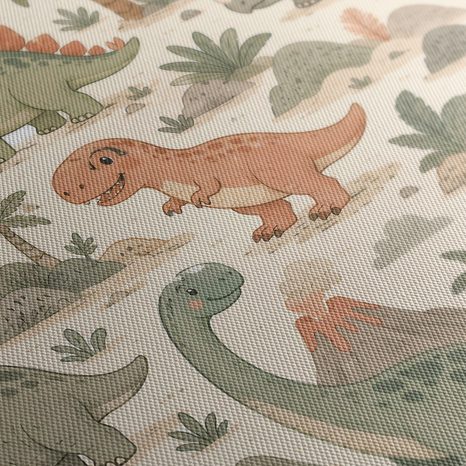 OBRAZ DINOZAURY W PREHISTORYCZNYM ŚWIECIE - DZIECIĘCE OBRAZY ZWIERZĄTKA - OBRAZY