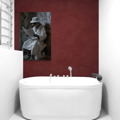 OBRAZ KORYTNAČKA S NOVINAMI NA ZÁCHODE - OBRAZY KORYTNAČKY - OBRAZY