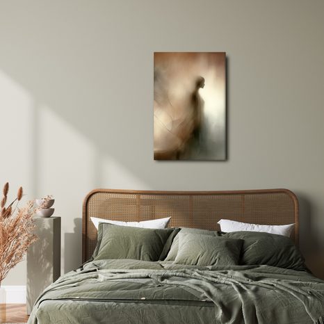 WANDBILD ÄTHERISCHE GESTALT IM LICHT - WANDBILDER FRAUEN - BILDER