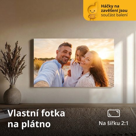 VÁSZONKÉP SAJÁT FOTÓBÓL – FEKVŐ FORMÁTUM 2:1 - 📤VÁSZONFOTÓ