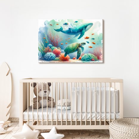 OBRAZ MORSKA NATURA I ZWIERZĘTA - OBRAZY PODWODNY ŚWIAT - OBRAZY