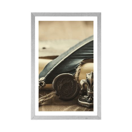 POSTER – PENNA STORICA E PERGAMENA - VINTAGE E RETRÒ - POSTER