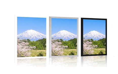 PLAKÁT SOPKA FUJI - PŘÍRODA - PLAKÁTY