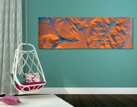 SLIKA ZANIMIVA TEKSTURA LISTOV - SLIKE NARAVE IN POKRAJINE - SLIKE