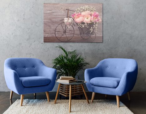 TABLOU FLORI SPLENDIDE ÎNTR-O VAZĂ VINTAGE - TABLOURI VINTAGE ȘI RETRO - TABLOURI