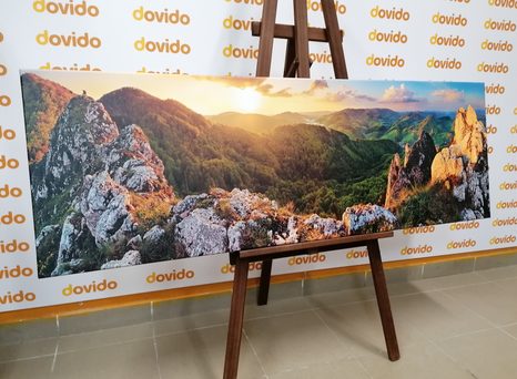 TABLEAU SUR TOILE – VRŠATSKÉ BRADLA EN SLOVAQUIE - TABLEAUX DE LA NATURE ET DES PAYSAGES - TABLEAUX