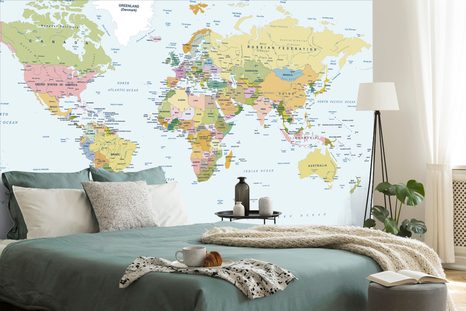 TAPETA KLASICKÁ MAPA - TAPETY MAPY - TAPETY