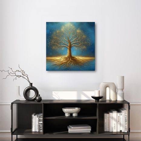 OBRAZ STROM ŽIVOTA V ZÁŘI HVĚZD - OBRAZY STROMY ŽIVOTA - OBRAZY