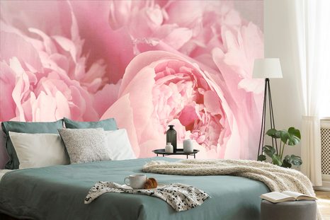 PAPIER PEINT – PÉTALES DE FLEUR - 🔥 VENTE TOTALE