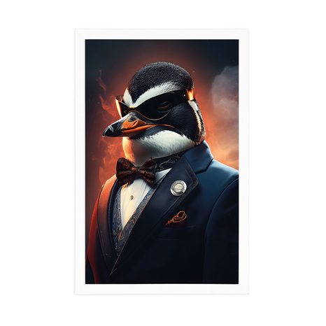 PLAKÁT ZVÍŘECÍ GANGSTER TUČŇÁK - ZVÍŘECÍ GANGSTEŘI - PLAKÁTY