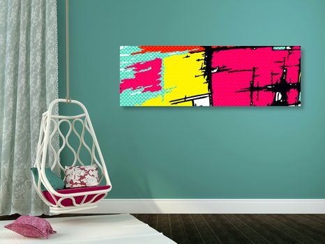 OBRAZ MODERNÍ POP-ART - POP ART OBRAZY - OBRAZY
