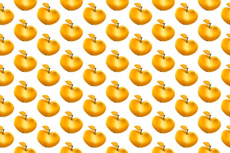 SELBSTKLEBENDE TAPETE GOLDENE ÄPFEL - SELBSTKLEBENDE TAPETEN - TAPETEN