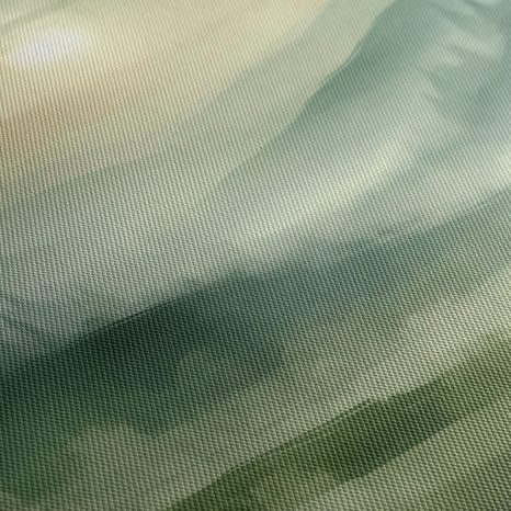 WANDBILD BÄUME IM NEBEL - BILDER VON SONNENAUFGANG UND SONNENUNTERGANG - BILDER