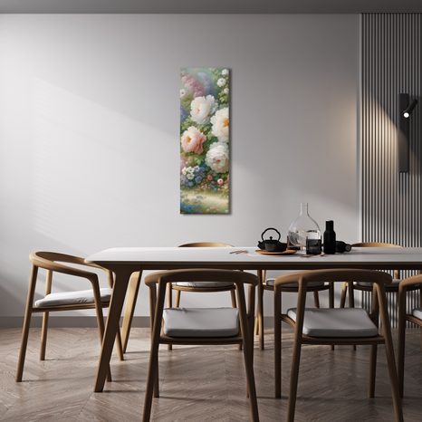 OBRAZ KVĚTINOVÁ HARMONIE V PASTELOVÝCH TÓNECH - PICTURES FLOWERS - PICTURES