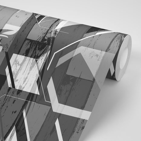 SAMOLEPÍCÍ TAPETA PORTRÉT ŽENY V ČERNOBÍLÉM - SAMOLEPÍCÍ TAPETY - TAPETY