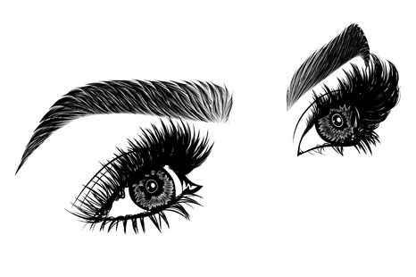 SAMOLEPÍCÍ TAPETA MINIMALISTICKÉ ŽENSKÉ OČI - SAMOLEPÍCÍ TAPETY - TAPETY