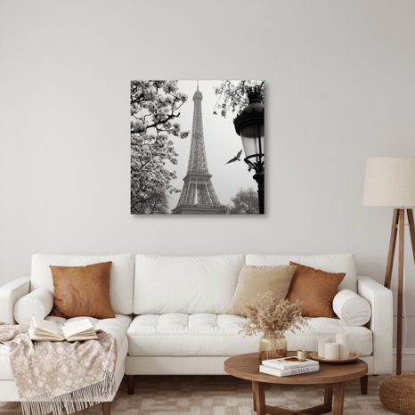 OBRAZ EIFFELOVA VĚŽ V ZIMĚ - OBRAZY PAŘÍŽ - OBRAZY