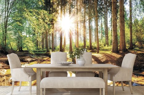 SELF ADHESIVE WALL MURAL FAIRYTALE FOREST - WALLPAPERS - 🔥 TOTAL SALE 🔥