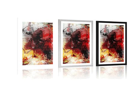 POSZTER PASZPORTUVAL MODERN MÉDIAFESTÉSZET - ABSZTRAKT POSZTEREK - POSZTEREK