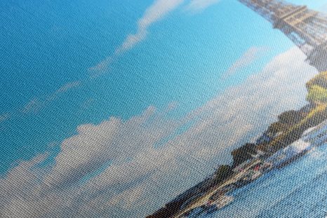 WANDBILD ATEMBERAUBENDES PANORAMA VON PARIS - BILDER VON STÄDTEN - BILDER