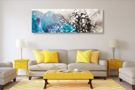 KÉP VÍZFESTMÉNY ABSZTRAKCIÓ - ABSZTRAKT KÉPEK - KÉPEK