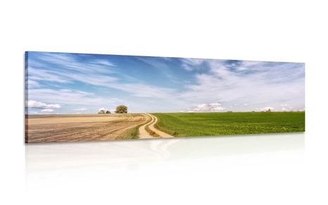 TABLEAU SUR TOILE – PAYSAGE ENCHANTEUR - TABLEAUX DE LA NATURE ET DES PAYSAGES - TABLEAUX